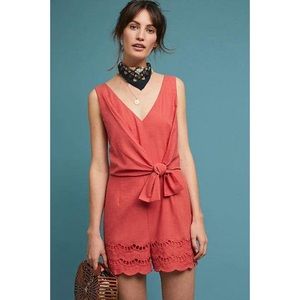 Anthropologie Adelyn Rae Desert Sleeveless Romper